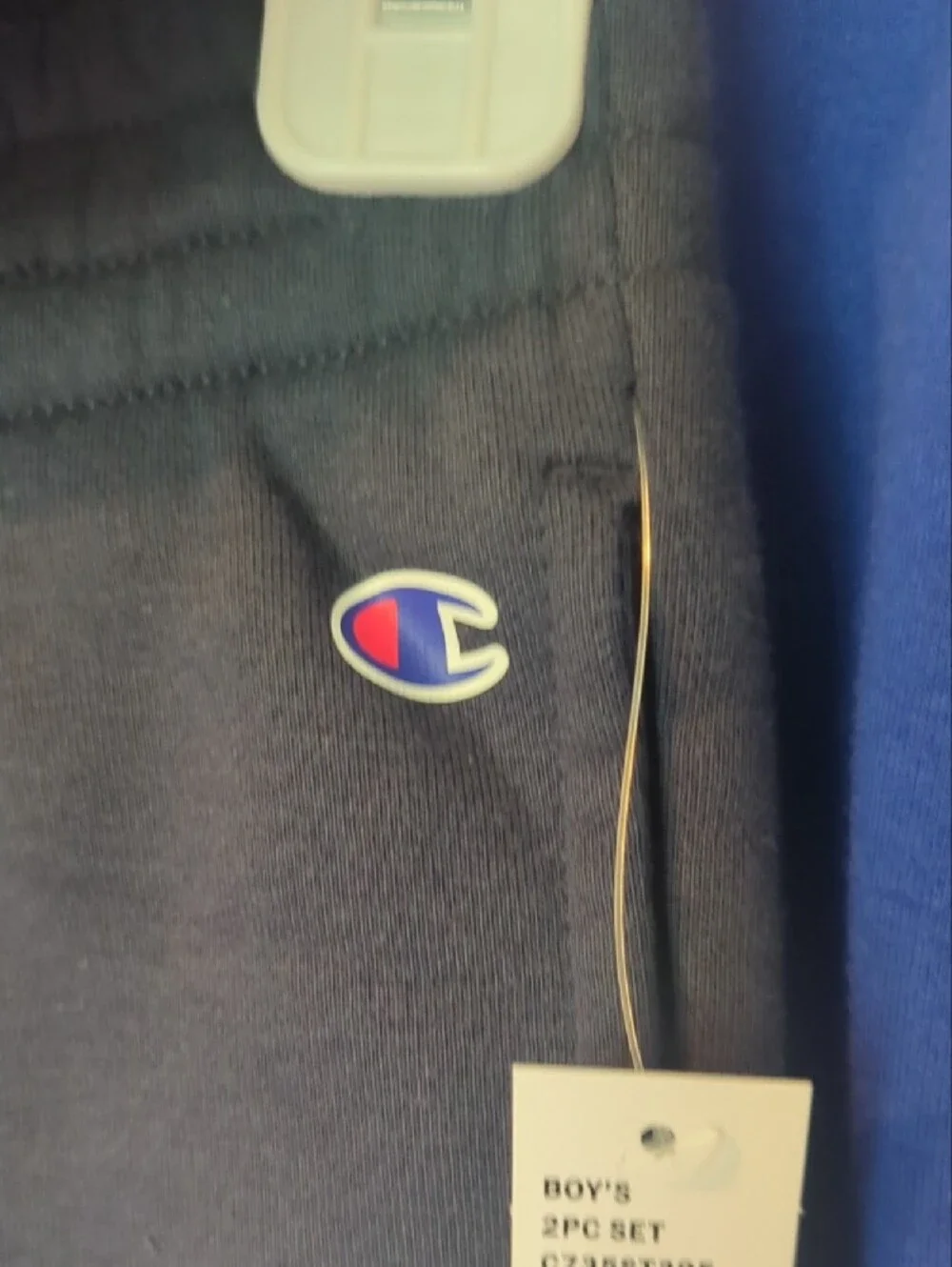 Champion Kids Royal Blue Hoodie and Jogger Set